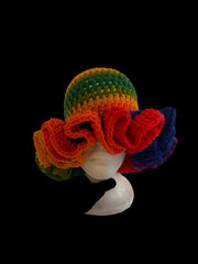 Frilly Crochet Hat