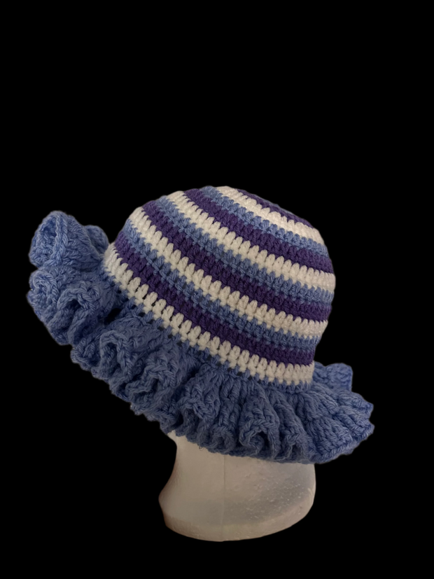 Crochet Frill Cap