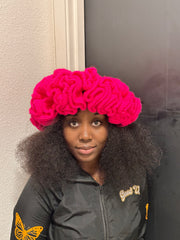 Jumbo Ruffle Hat With Extra Ruffles