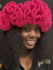 Jumbo Ruffle Hat With Extra Ruffles