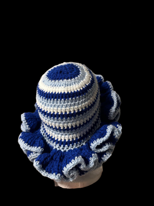 Handcrafted Ruffle Crochet Hat