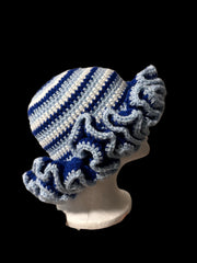 Handcrafted Ruffle Crochet Hat