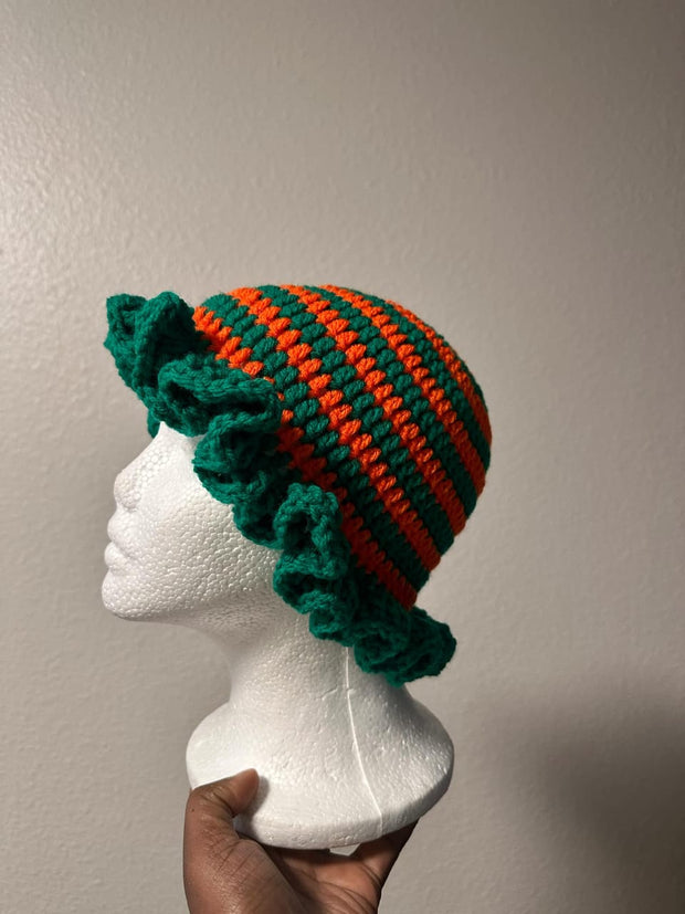 Handmade Ruffle Hat