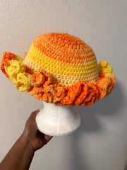 Ruffle Hat Crochet