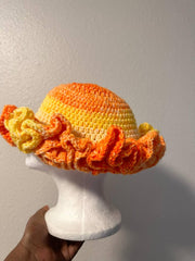 Ruffle Hat Crochet