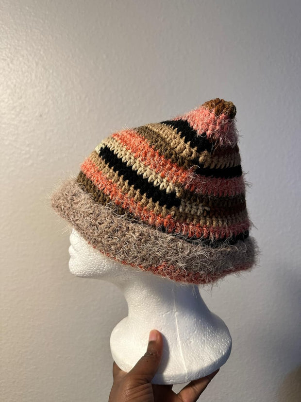 Crafted Cat Knit Hat