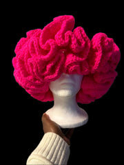 Jumbo Ruffle Hat With Extra Ruffles