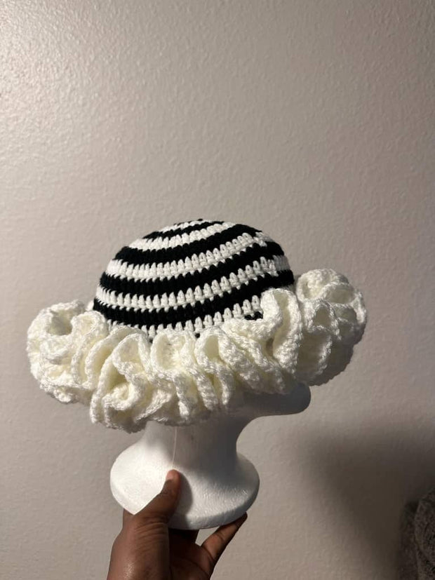 Handmade Ruffle Hat